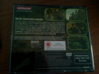 The back of the European Subsistence Promo