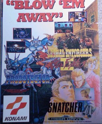 Note the fact that the game's advertised for Mega Drive rather than Mega CD.
