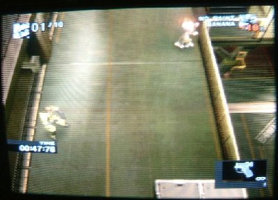 This is quite an open area, and it's very easy to be spotted, so you have to be careful if you want to capture all the Apes.
