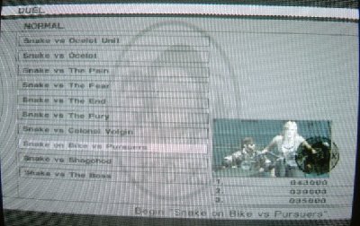 Normal Mode lets you pick and choose Boss Battles to fight.  These play just like they do in the Main 1 Player Game.