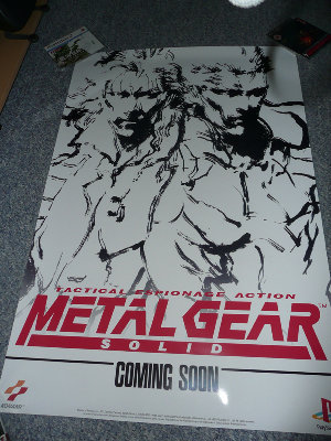 &quot;Sensational&quot;. That's it in a word basically! MGS1 ultra rare &quot;Coming Soon&quot; Poster - cheers Violent!