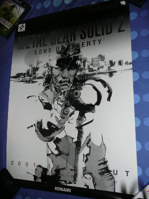 These B&amp;W MGS2 posters look really bland on the auction sites but the picture does it no favours, these trully are magnificent pieces of art and I highly recommend all three of them. Especially the Dead Cell one!