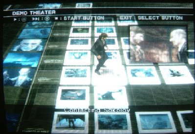 When standing on an Icon, a discription of the cut-scene is displayed on the bottom of the game, allongside a close up of the icon, on the top-right hand corner of the screen.