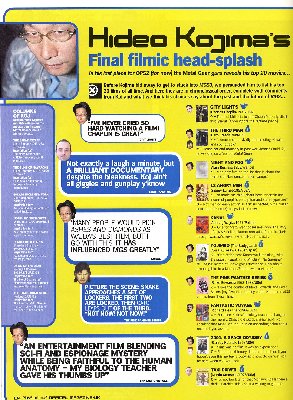 Hideo Kojima at the Movies- Top Twenty Movies (Part 1)